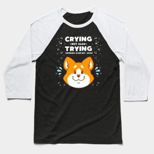 Cryin’ and Tryin’ Baseball T-Shirt